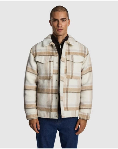 yd. - Edris Check Jacket