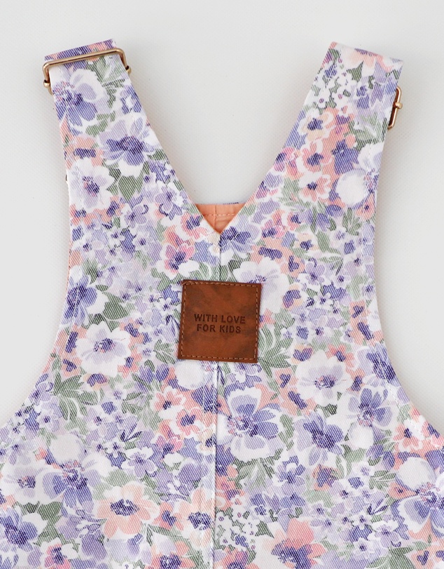WITH LOVE FOR KIDS - Hazel Denim Pinafore Dress - Babies - Kids