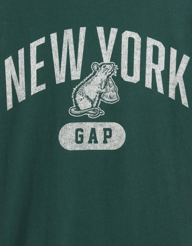 GAP - SS Ringer Graphic Tee - Kids-Teens