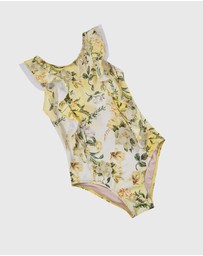 Aqua Blu Kids - Holly Frill One Piece - Kids