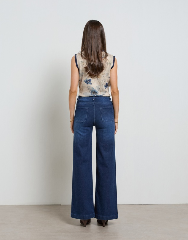 DRICOPER DENIM - Indy High Rise Wide Leg Jeans