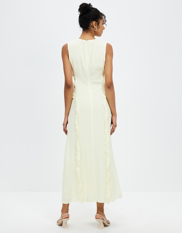 Third Form - Stroke Frill Maxi Tank Dress