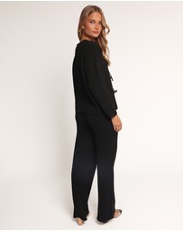 Petal & Pup - Odell Knit Set - Black