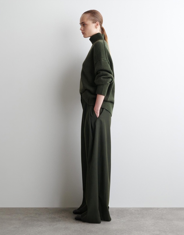 COS - Chunky Funnel-Neck Wool Jumper