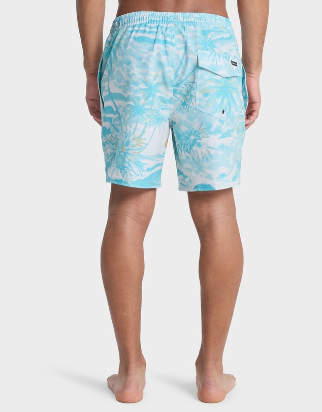 Quiksilver - Mens Stretch Printed Volley 17
