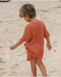 All Fenix - Mini Rib Knit Shorts - Babies-Kids