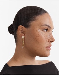 MIMCO - Lovely Heart Drop Earrings