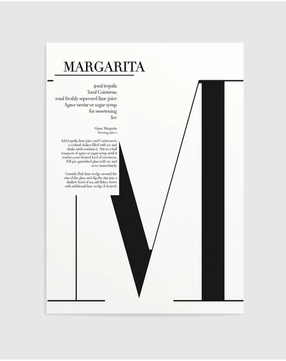 Olive et Oriel - Margarita Art Print