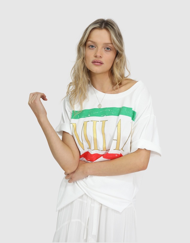 Belle & Bloom - I Love Milan Oversized T-Shirt