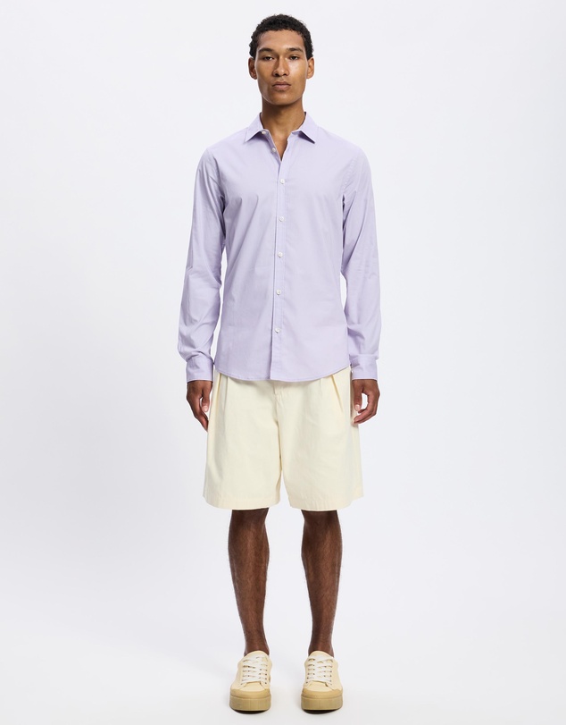 Scotch & Soda - Seasonal Core Solid Slim-Fit Poplin Shirt