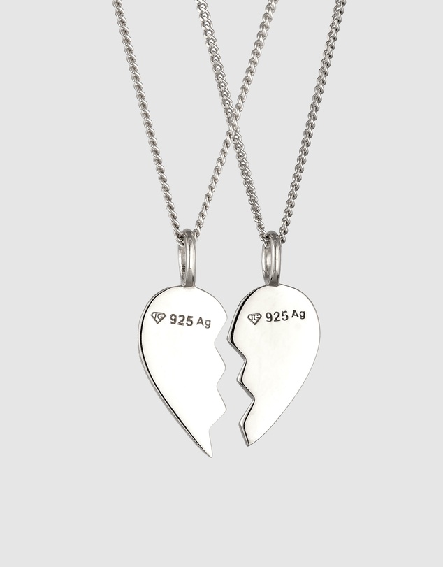 Elli Jewelry - Jewelry Set Heart Valentine 925 Sterling Silver