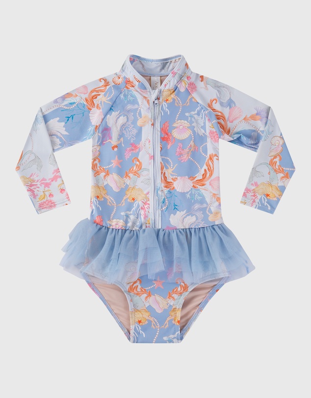 Aqua Blu Kids - Etoile Long Sleeve One Piece - Babies