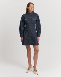 Country Road - Blouson Denim Mini Dress