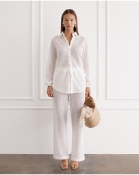 Aqua Blu Australia - Blanc Odilia Beach Shirt