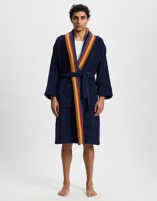Paul Smith - Artist Stripe Dressing Gown