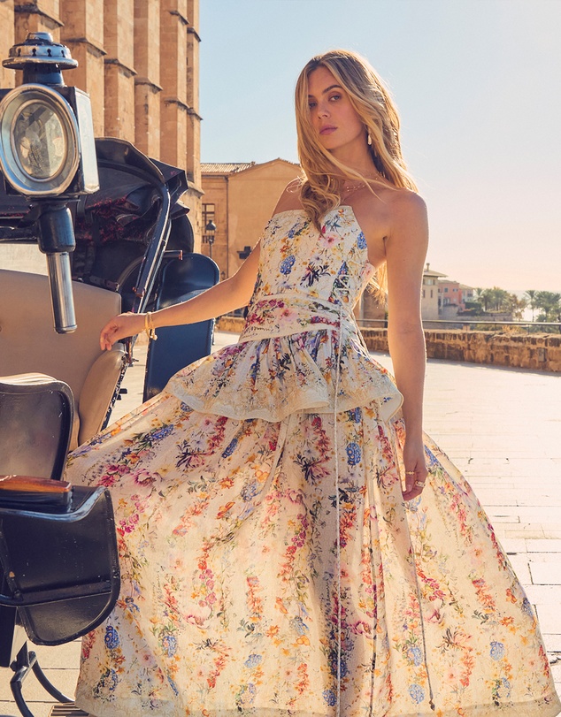Aqua Blu Australia - Flores Antonia Maxi Skirt