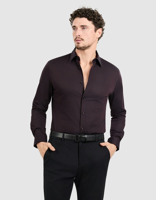 Tarocash - Zeus Slim Geo Shirt