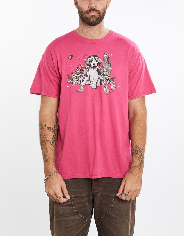 Vintage by The Real Deal - Pre Loved - Vintage Puppy Tee