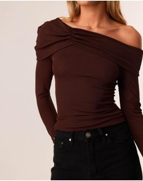SNDYS - Alix One Shoulder Top