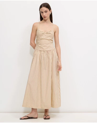 Calli - Hailey Twist Midi Dress
