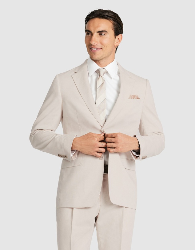 Tarocash - Jaeden Slim Linen Suit Jacket