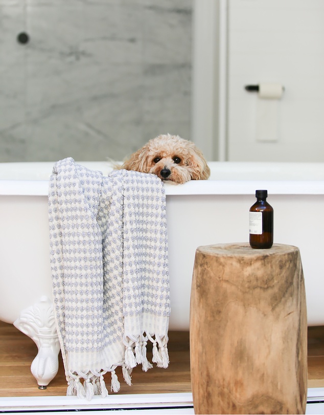 Miss April - Pompom Bathroom Set