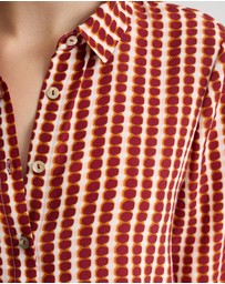 Oxford - Poppy Printed Blouse