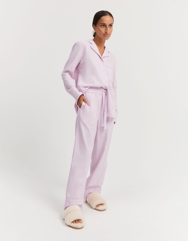 Country Road - Stripe Flannel Pyjama Set