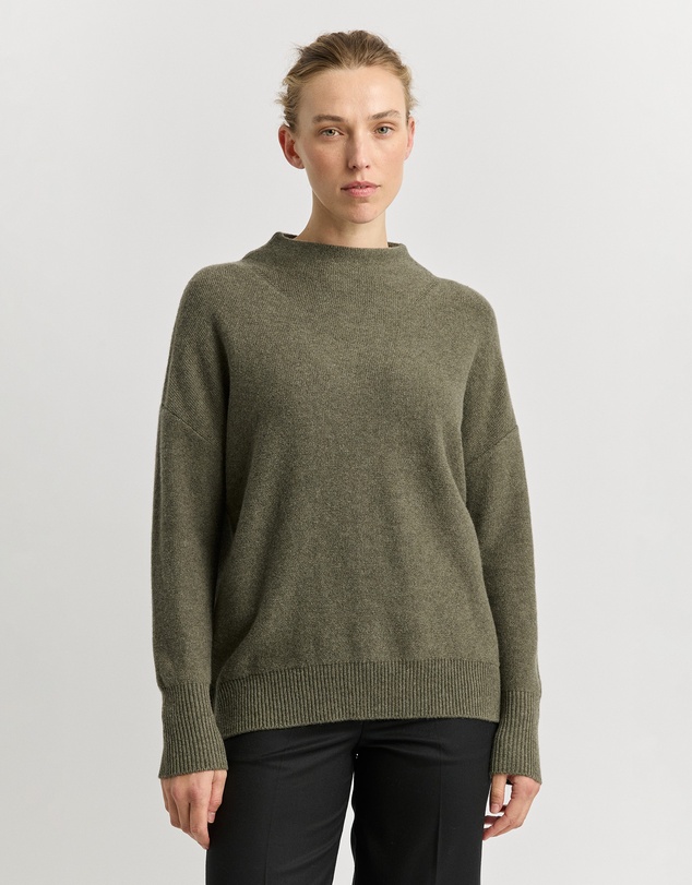 Toorallie - Drop Shoulder Mock Neck