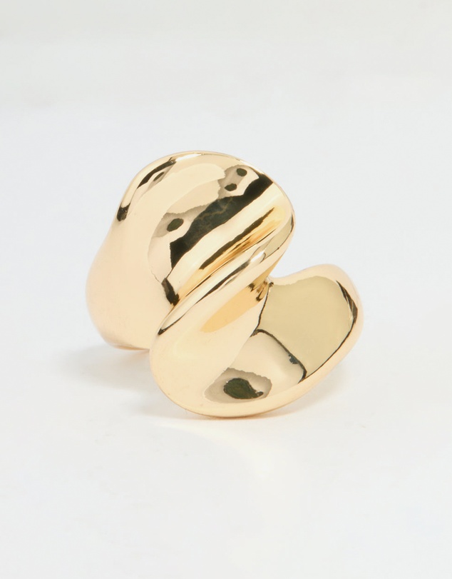 Lovisa - Gold Plated Twisted Oval Ring