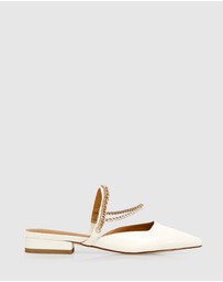 Belle & Bloom - On The Go Leather Flat
