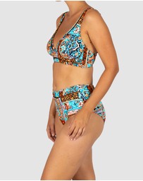 Baku Swimwear - Tulum High Waist Bikini Bottom