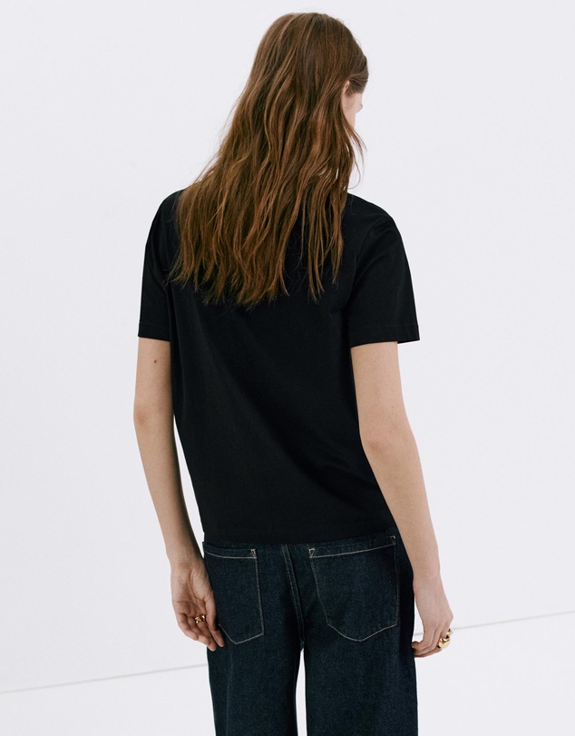 M.N.G - V-Neck Cotton T-Shirt