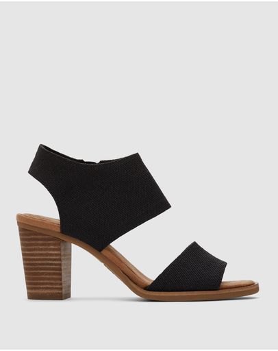 Black Woven Melange