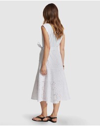 Decjuba - Eden Broderie Midi Dress