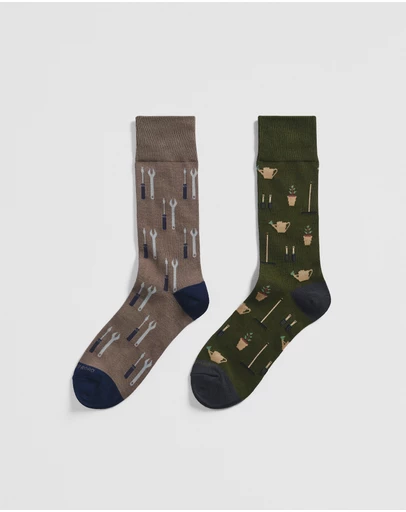 Country Road - Tool Sock Pack Of 2