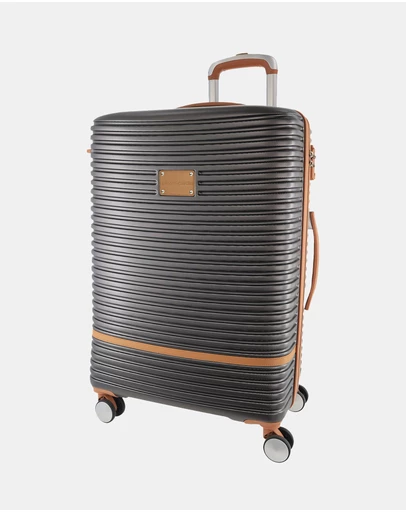 Pierre Cardin - Pierre Cardin 80cm Large Hard Shell Suitcase