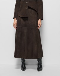 Commonry - Sally Suede Skirt