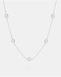 Rachel Jackson - Eternal Sun Choker Necklace Silver