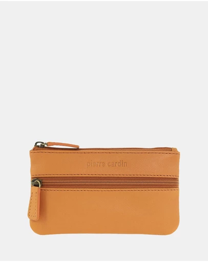 Pierre Cardin - Pierre Cardin Leather Coin Purse/Key Holder