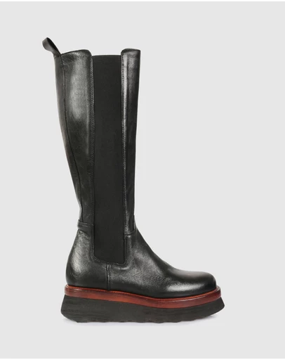 Sempre Di - Chloe-02 Knee-high Boots
