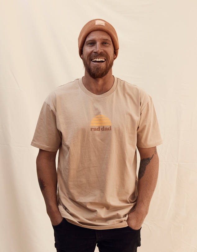 Banabae - Rad Dad Organic Cotton Tee - Tan