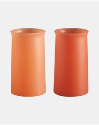 porter green - stegg | silicone unbreakable highball glasses