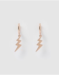 Izoa - Stormi Huggie Earrings