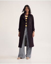 Oxford - Gemma Wool Rich Trench Coat