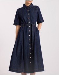 David Lawrence - Mateo Denim Shirt Dress