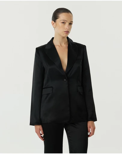 Third Form - Satin Tailored Blazer