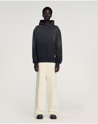 Sandro - Washed Hoodie Sweatshirt