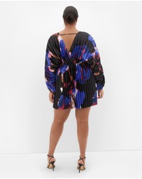 City Chic - Chloe Print Dress
