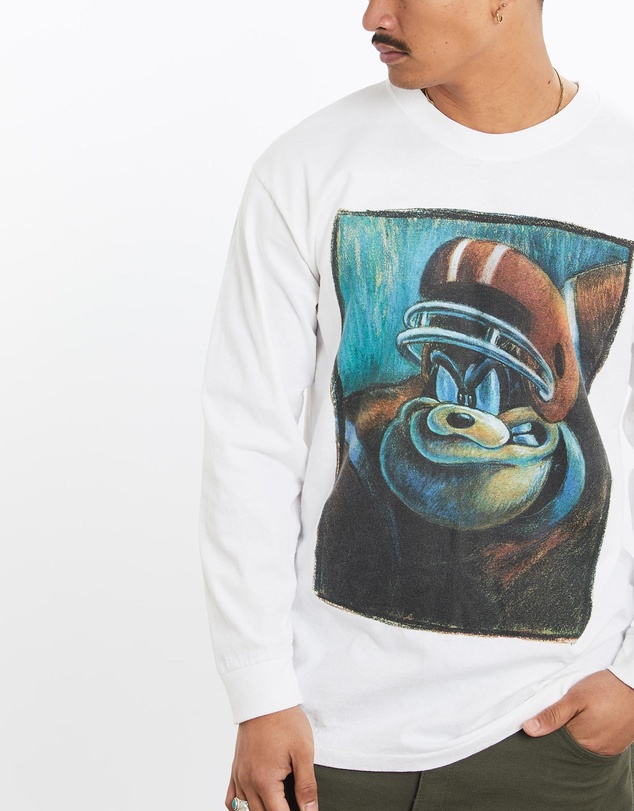 Vintage by The Real Deal - Pre Loved - Vintage 90s Disney Pete Cartoon Long Sleeve Tee